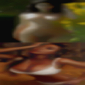 Naked girls putting tampons