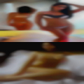 Nude woman flowing lingerie
