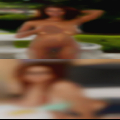 Nude woman fucking veggies